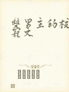 双男主的校园甜宠文