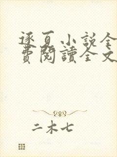 逐夏小说全文免费阅读全文