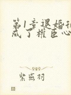 第1章退婚后我成了权臣心尖宠