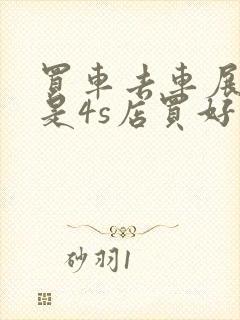 买车去车展买还是4s店买好