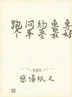 跑网约车专车哪个平台最好