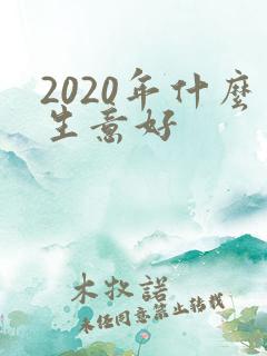 2020年什么生意好