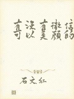 有没有微信视频可以美颜的软件