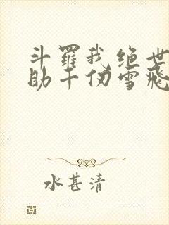 斗罗我绝世龙神助千仞雪飞升