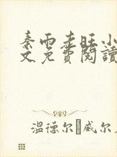 秦雨老旺小说全文免费阅读笔趣阁