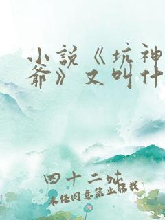 小说《坑神祖师爷》又叫什么