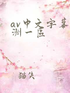 av中文字幕亚洲一区