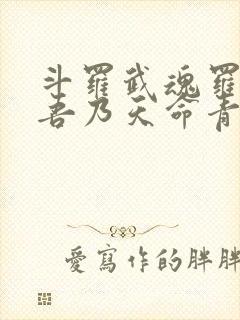 斗罗武魂罗三炮吾乃天命青龙免费阅读