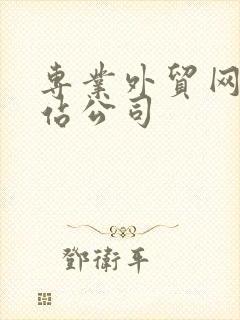 专业外贸网站建站公司