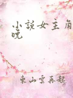 小说女主角叫林晚