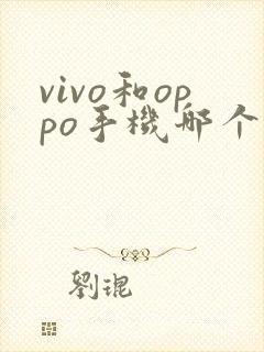 vivo和oppo手机哪个性能好一点