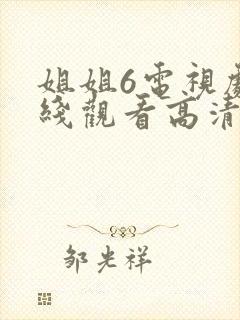 姐姐6电视剧在线观看高清