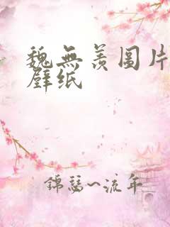 魏无羡图片高清壁纸