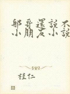 那哥还说不喜欢小朋友小说在线阅读