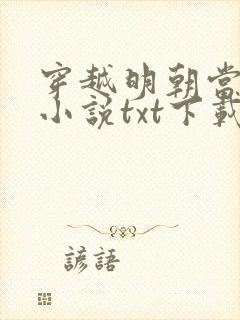 穿越明朝当暴君小说txt下载