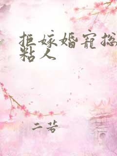 拒嫁婚宠总裁太粘人