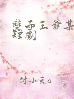 双面王爷某天下短剧