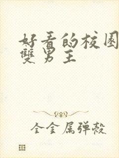 好看的校园小说双男主