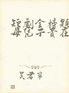 短剧金榜题名之母凭子贵在线观看
