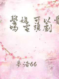 学姐 可以爱我吗 电视剧