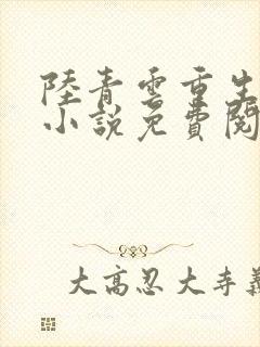 陆青云重生官场小说免费阅读