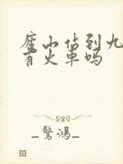 庐山站到九江站有火车吗