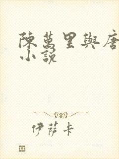 陈万里与唐嫣然小说