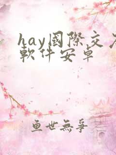 hay国际交友软件安卓