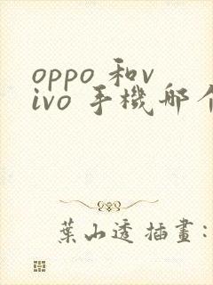 oppo 和vivo 手机哪个好