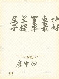 属羊买车什么日子提车最好?