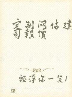 定制网站建设公司报价