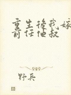 重生后我嫁给了前任他叔