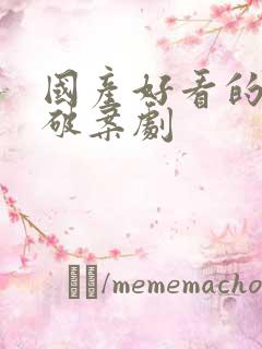 国产好看的悬疑破案剧