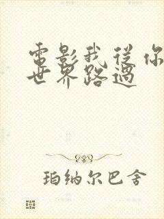 电影我从你的全世界路过
