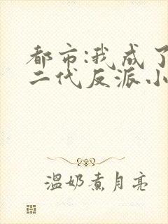 都市:我成了富二代反派小说版