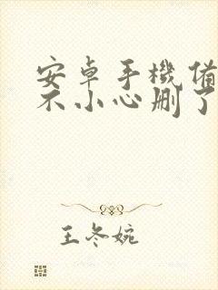 安卓手机备忘录不小心删了怎么找回