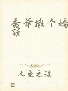 乔爷撒个娇的小说