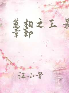 万相之王 最新章节