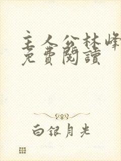 主人公林峰小说免费阅读