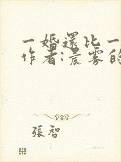 一婚还比一婚高作者:晨雾的光