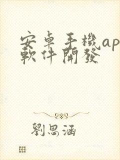 安卓手机app软件开发