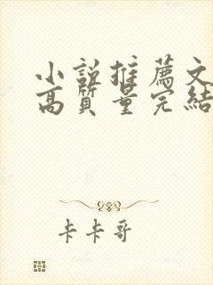 小说推荐文笔好高质量完结古言