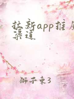 拉新app推广渠道