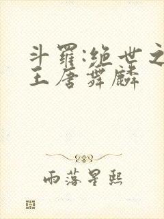 斗罗:绝世之龙王唐舞麟