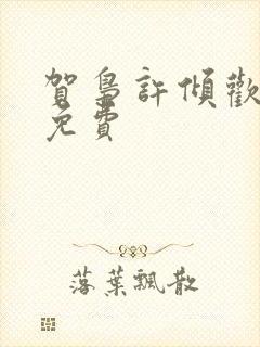 贺枭许倾欢全文免费