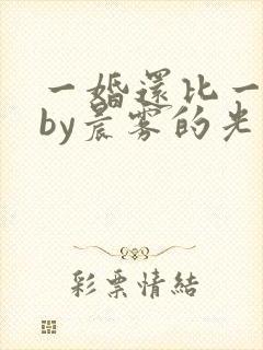 一婚还比一婚高by晨雾的光未删减