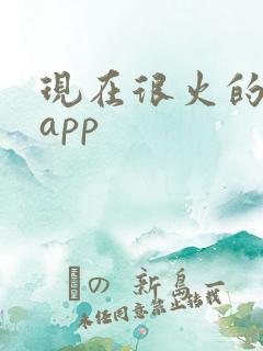 现在很火的社交app
