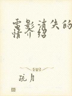 电影消失的她剧情介绍