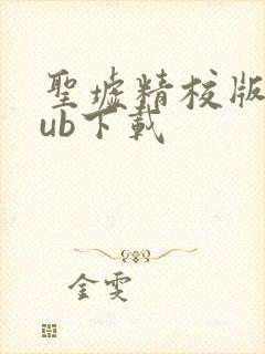 圣墟精校版epub下载