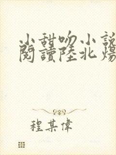 小甜吻小说免费阅读陆北炀